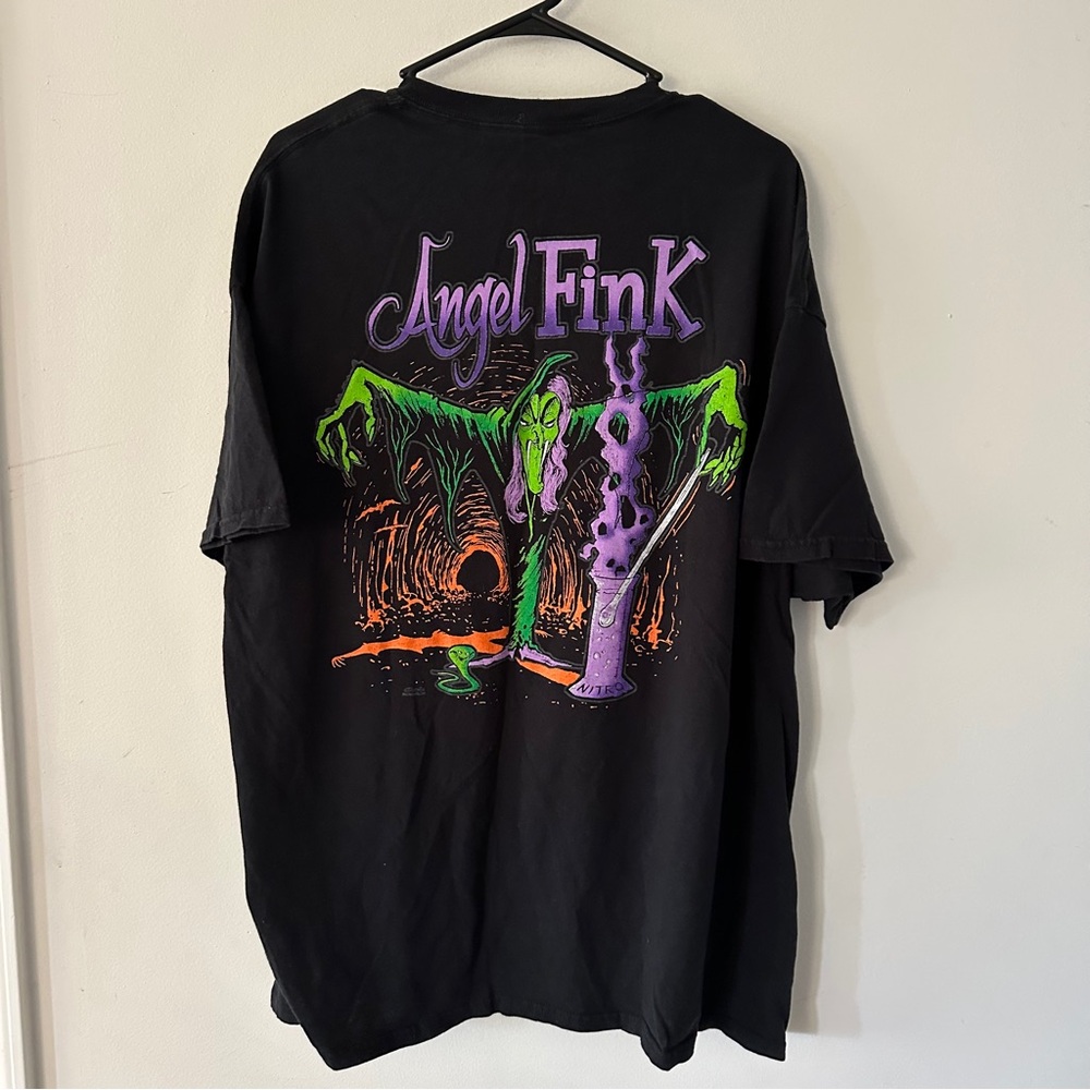 Vintage Rat Fink Halloween graphic T-shirt (W4)